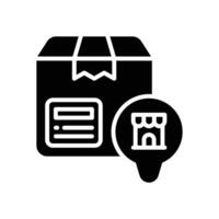 return product glyh icon for your website, mobile, presentation, and logo design. vector