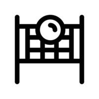 volley net for your website, mobile, presentation, and logo design. vector