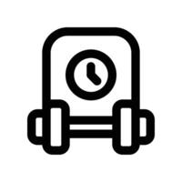 exercise time for your website, mobile, presentation, and logo design. vector