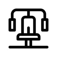 chest press for your website, mobile, presentation, and logo design. vector