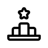 podium for your website, mobile, presentation, and logo design. vector