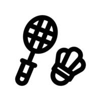 badminton for your website, mobile, presentation, and logo design. vector