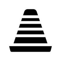 cone solid icon. icon for your website, mobile, presentation, and logo design. vector