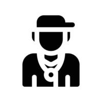 coach solid icon. icon for your website, mobile, presentation, and logo design. vector