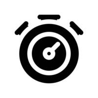 stopwatch solid icon. icon for your website, mobile, presentation, and logo design. vector