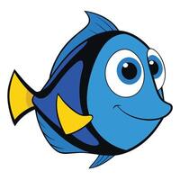 Drawing of Fish for Health Campaigns vector