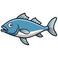 Haddock Line Drawing for Ocean and Fish Species Projects vector