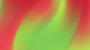 Red green gradients blend softly with subtle texture. video