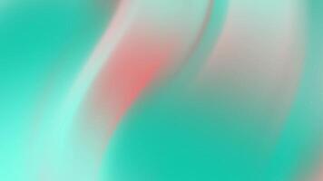 teal and coral gradient curves with subtle speckles. video