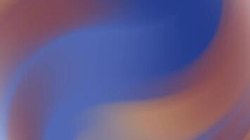 Blue and brown shades blend smoothly creating swirling abstract art. video