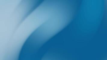 Blue gradients create soft flowing abstract curves. video