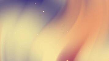 pastelcolored flowing curves and tiny sparkling lights. video
