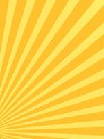 Radiating from the bottom left corner, a vibrant yellow sunburst background creates an energetic and dynamic atmosphere, perfect for adding a touch of brightness and warmth vector