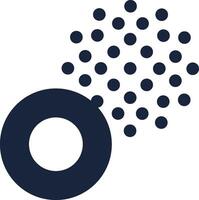 Decentralized finance protocol emitting cryptocurrency tokens, representing innovative financial technology and blockchain based transactions vector