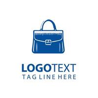 Classy Tote handbag logo vector