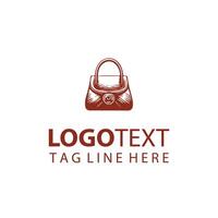 Bold Tote handbag logo vector