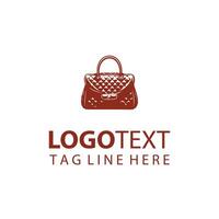 Classy Pouch handbag logo vector