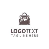 Timeless Chic handbag logo vector