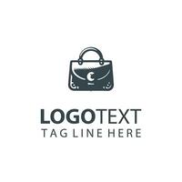 Soft Tote handbag logo vector