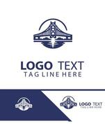 Golden Gate bridge logo vector