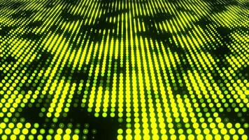 Light Green Abstract Neon Bokeh Background VJ Loop I 4K video