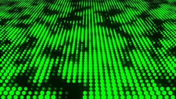 Green Abstract Neon Bokeh Background VJ Loop I 4K video