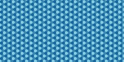 Abstract background, Blue Hexagon Geometric Seamless Pattern vector