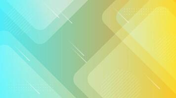 abstract creative green colorful geometric background. trendy gradient shapes composition. eps10 . vector