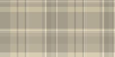 Subtle beige and gray plaid pattern. Perfect for website backgrounds, textile designs, or stationery. Elegant and versatile neutral tones create a sophisticated look. vector