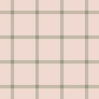 Fuzzy textile seamless, variety fabric plaid check. Customizable background tartan pattern texture in pastel and light colors. vector