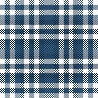 Adorable check tartan fabric, store texture textile plaid. King seamless pattern background in cyan and white colors. vector