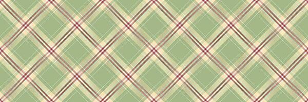 Square tartan fabric texture, quality seamless background. Menu textile check plaid pattern in pastel and light colors. vector