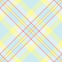 Harmony pattern textile, valentines day texture tartan plaid. Adorable seamless check fabric background in light and lime colors. vector