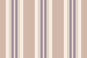 Workshop seamless stripe textile, ceremony fabric pattern. Duvet texture vertical lines background in light and linen colors. vector