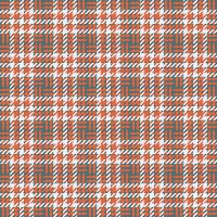Vibrant geometric textile pattern in teal, orange, and white. Ideal for fashion, interiors, or web design projects needing a modern, textured background. High-resolution seamless repeat. vector