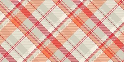 Relax pattern seamless, royalty background textile check. Masculine tartan plaid fabric texture in light and orange colors. vector