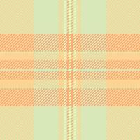 Delightful pastel plaid pattern in peach and mint green. Perfect for textile designs, packaging, branding, or website backgrounds. A soft, stylish texture adds a touch of elegance to any project. vector