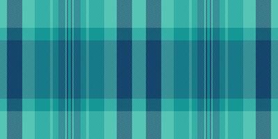 Hobby check tartan, sofa pattern texture background. Jpg fabric plaid seamless textile in teal and cyan colors. vector