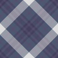 Preppy tartan background , performance textile texture seamless. Birthday check pattern fabric plaid in blue and pastel colors. vector
