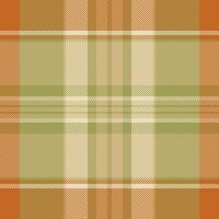 Elegant autumnal plaid pattern in earthy tones. Perfect for textile design, fall fashion, or website backgrounds. The subtle color palette offers a sophisticated and versatile design element. vector