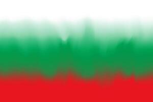 Bulgaria flag illustration in abstract modern style vector