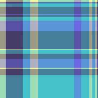 Couch fabric pattern plaid, satin texture textile tartan. Postcard seamless check background in cyan and pastel colors. vector