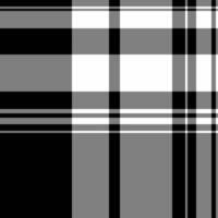 Outline tartan seamless, drapery background texture plaid. Bandana pattern check fabric textile in gray and black colors. vector