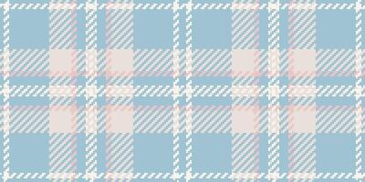 Daisy check textile , grungy fabric pattern plaid. Easter tartan seamless texture background in light and white colors. vector