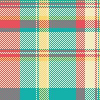 Pixel fabric plaid check, fade textile texture pattern. Empty background seamless tartan in light and teal colors. vector