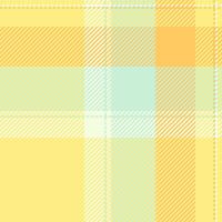 Couch pattern plaid background, nobility tartan fabric check. Quiet texture textile seamless in light and yellow colors. vector