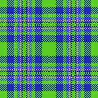 Plaid seamless textile of fabric pattern background with a check texture tartan. vector