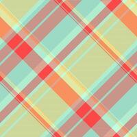 Vibrant abstract geometric pattern with diagonal stripes in coral, mint green, and pale yellow. Ideal for textile designs, website backgrounds, or modern branding projects. vector