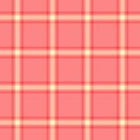 Style tartan plaid , suit seamless textile background. Quilted fabric texture check pattern in red and orange colors. vector