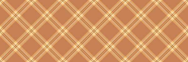 Elegant diagonal plaid pattern in warm earth tones. Perfect for textile design, website backgrounds, or fall-themed projects. Subtle texture adds visual interest. vector